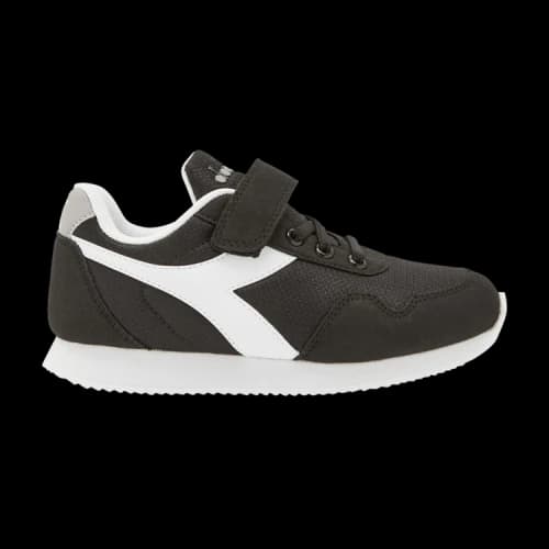 Diadora Simple Run Little Kid 'Black White'
