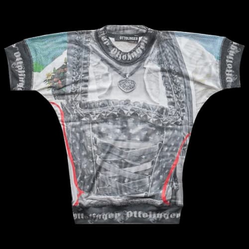 Ottolinger Mesh T-Shirt 'Dirndl Print'