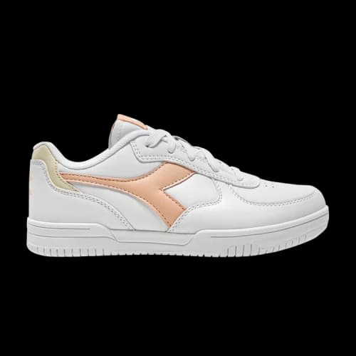 Diadora Raptor Low Big Kid 'White Peach Parfait'