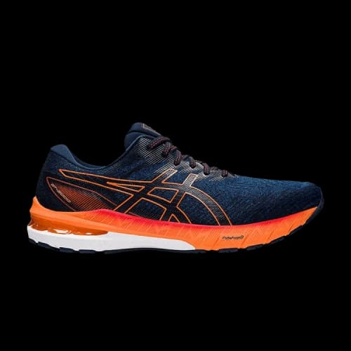 ASICS GT 2000 10 4E Wide 'Mako Blue Shocking Orange'