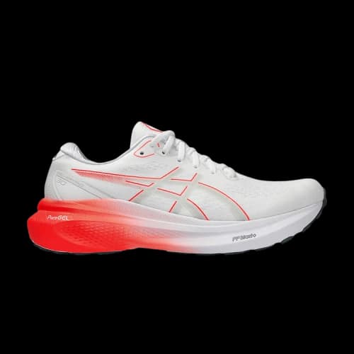 ASICS Gel-Kayano 30 White Sunrise Red