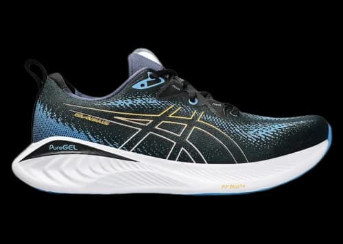 ASICS Gel-Cumulus 25 Black Fellow Yellow