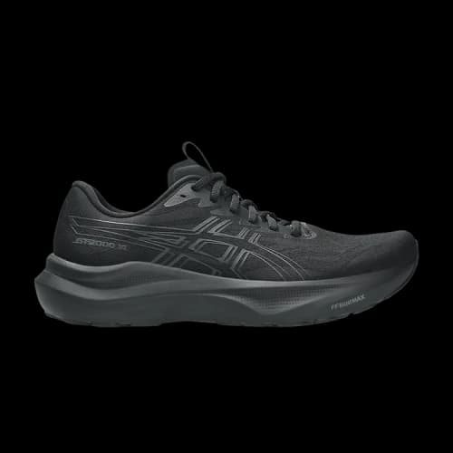 ASICS GT 2000 14 Low top Long Distance Running Sprint Physical Fitness Test & Exam Running Shoes Men's Black Gray