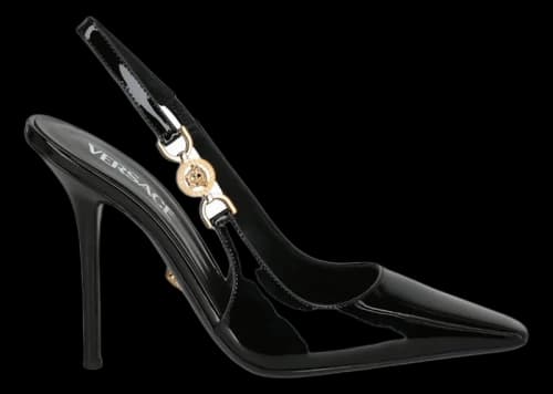 Versace Medusa '95 Slingback 110MM Pumps Black (Women's)