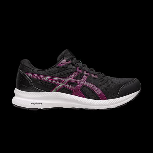ASICS Gel-Contend 8 Wide 'Black Pink Rave' (Women's)