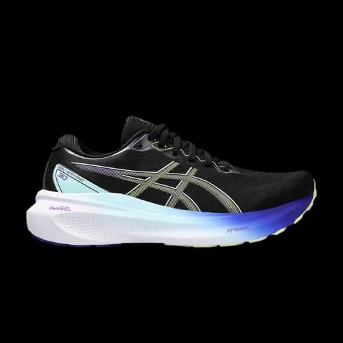 ASICS Gel Kayano 30 Wide 'Black Glow Yellow' (Women's)