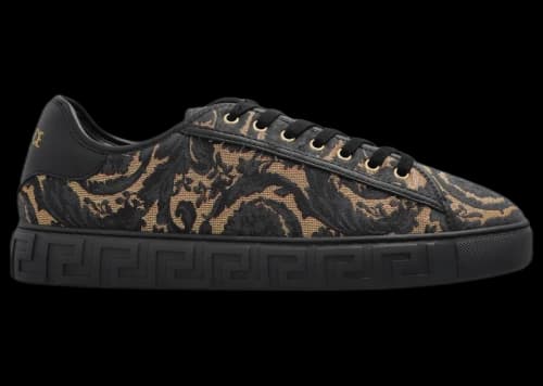 Versace Greca Black Barocco Jacquard