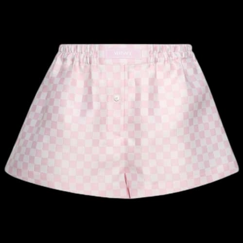 Versace Shorts 'Pastel Pink/White'