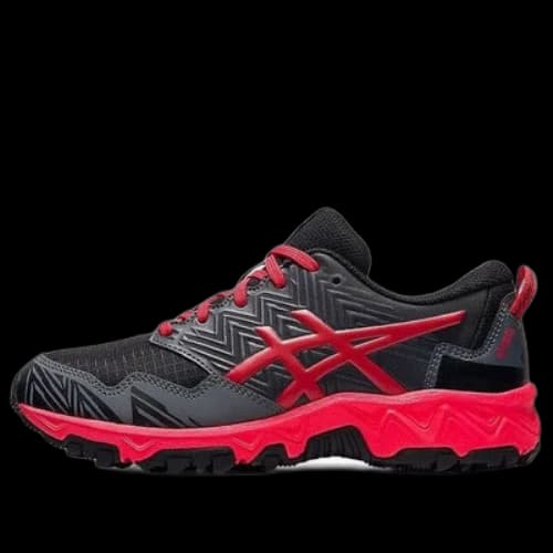 (GS) ASICS Gel-Fuji Trabuco 8 'Black Electric Red'