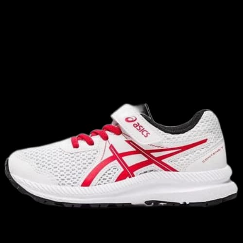 (PS) ASICS Gel-Contend 7 'White Red'