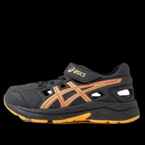 (PS) ASICS Air Hollow Sandals 'Black Orange'