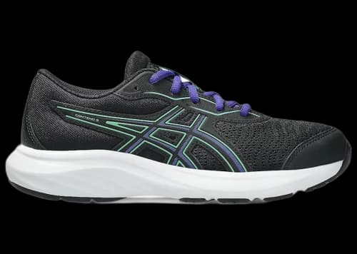 ASICS Contend 9 Black Vital Green (GS)