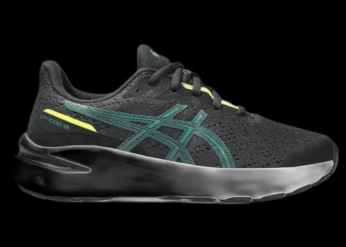 ASICS GT-1000 13 Black Jasper Green (GS)