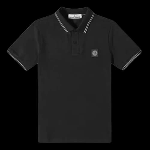STONE ISLAND Polo Shirt 'Black'