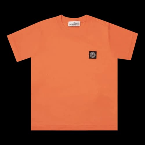 STONE ISLAND Logo Patch T-shirt 'Sienna'