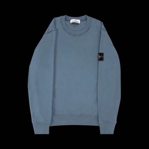 STONE ISLAND Classic Fleece Sweatshirt 'Dark Blue'