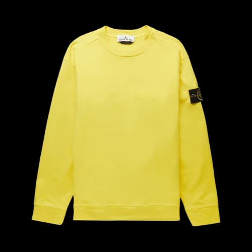 Stone Island Compass Patch Sweatshirt 'Yellow'