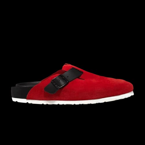 Birkenstock Concepts x Boston Suede Sandal 'Basic Red'