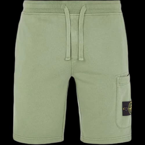 Stone Island Bermuda Sweatshorts 'Sage'