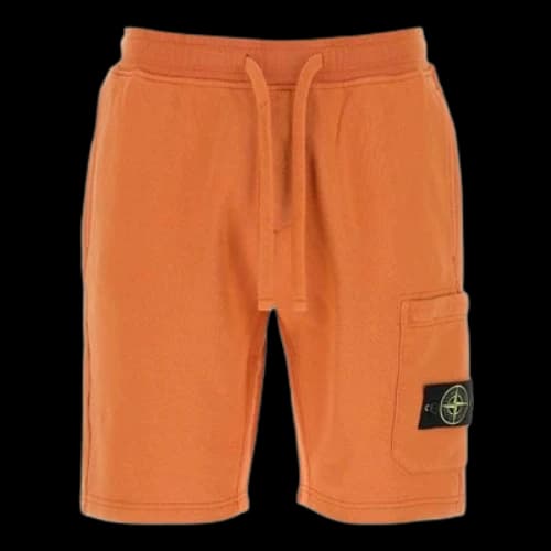 STONE ISLAND Sweatshorts 'Orange'