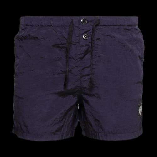 Stone Island Compass Patch Shorts 'Purple'
