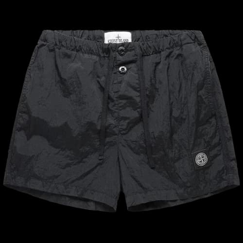 Stone Island Drawstring Metal Swimming Trunk 'Black'