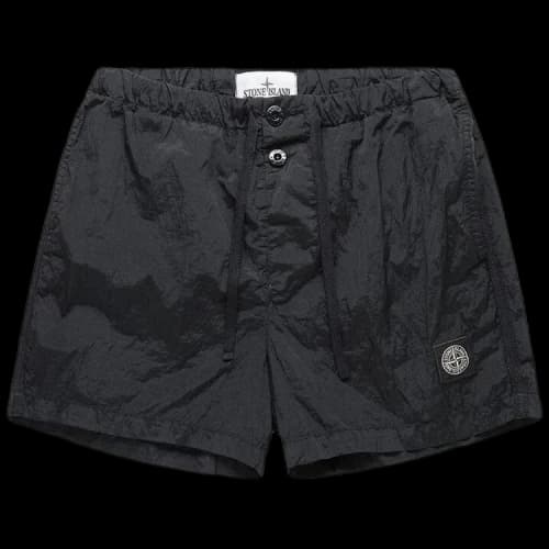 Stone Island Drawstring Metal Swimming Trunk 'Charcoal'
