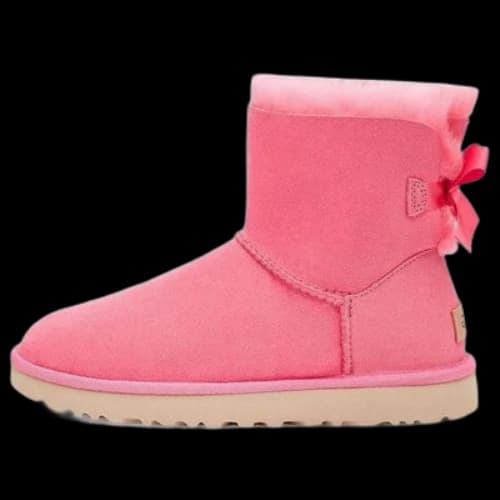 UGG Mini Bailey Bow II 'Neon Pink' (Women's)