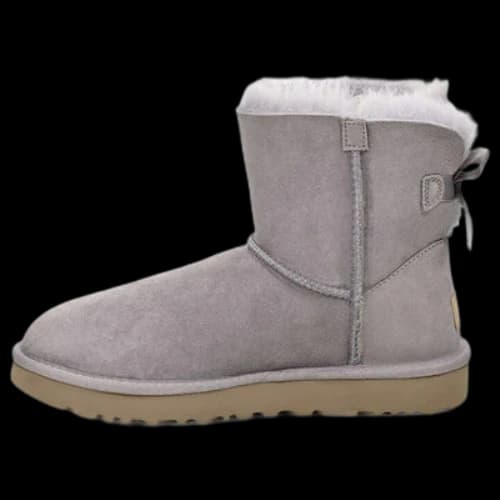 UGG Mini Bailey Bow II 'Grey' (Women's)