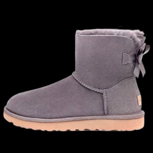 UGG Mini Bailey Bow II 2.0 'Purple Grey' (Women's)