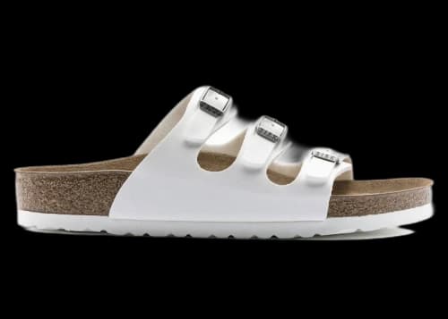 Birkenstock Florida Birko-Flor White
