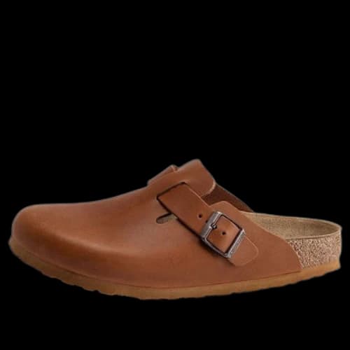 Birkenstock Boston Regular 'Leather Brown'