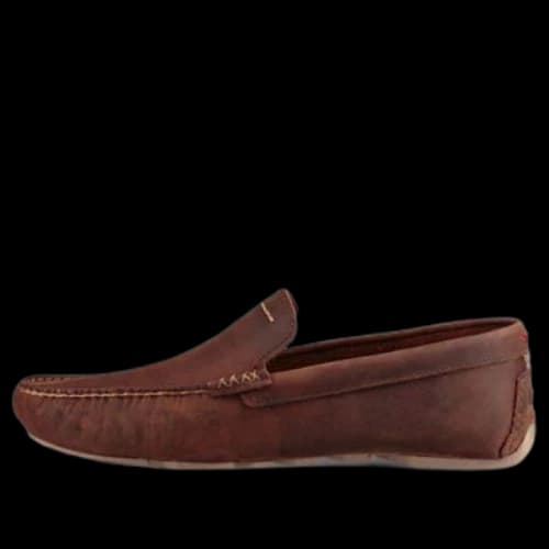 UGG Henrick Moccasin Shoes 'Brown Red'