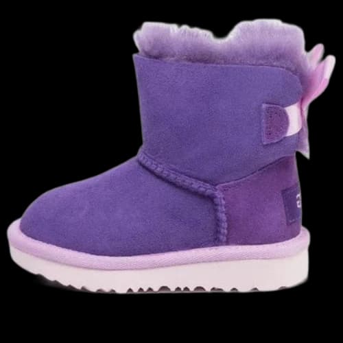(TD) UGG Mini Bailey Bow II 'Purple'