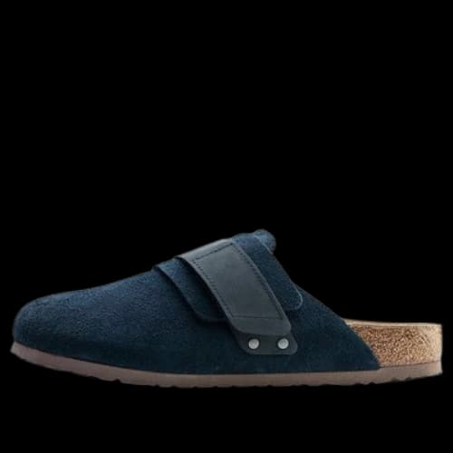 Birkenstock Nagoya Suede Leather Narrow Fit 'Navy'