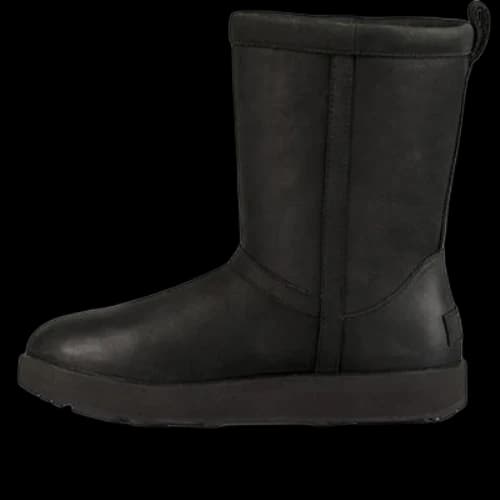 UGG Classic Short Leather 'Black' (Women's)