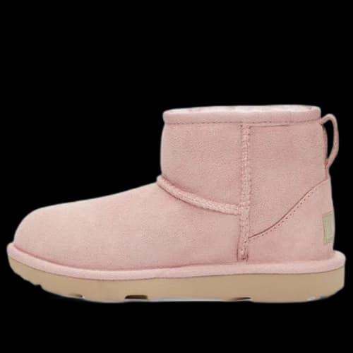 UGG Classic Mini II Fleece Lined Big Boys Pink