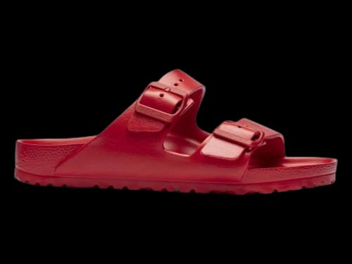 Birkenstock Unisex Arizona Essentials Slide-On Sandal Active Red