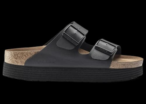 Birkenstock Arizona Flex Platform Vegan Black