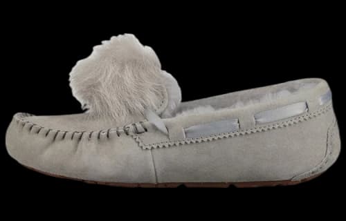 UGG Dakota Pom Pom Slip on Grey (Women's)