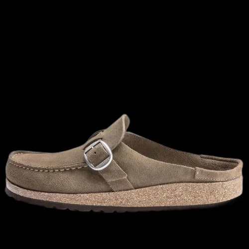 Birkenstock Buckley Suede Leather 'Gray Taupe'
