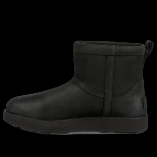 UGG Classic Mini Leather Waterproof 'Black' (Women's)