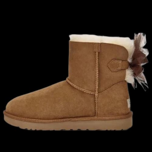 UGG Mini Bailey Tulle Bow 'Brown' (Women's)