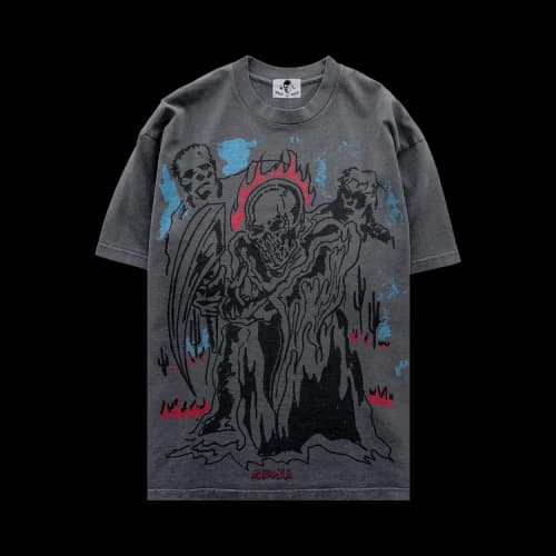 Warren Lotas Summoner Vintage Wash T-Shirt 'Black'
