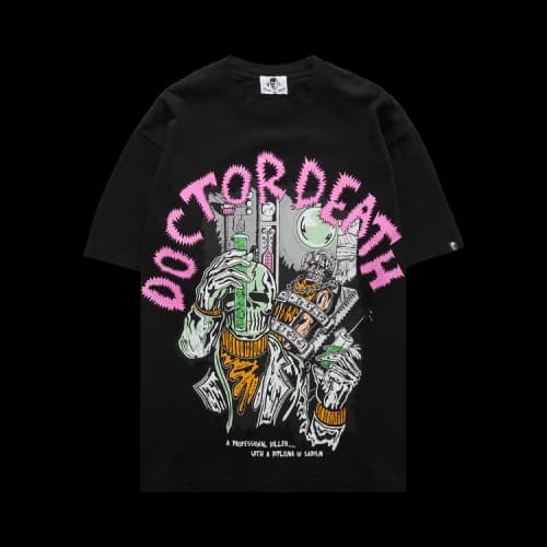 Warren Lotas Dr. Death Remix T-Shirt 'Black'