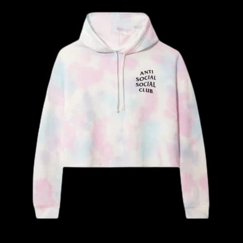 Anti Social Social Club ABG Crop Top 'Cotton Candy'