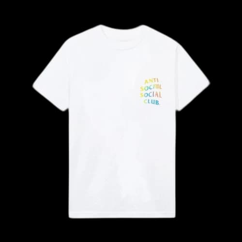 Anti Social Social Club Bare Colors Tee 'White'