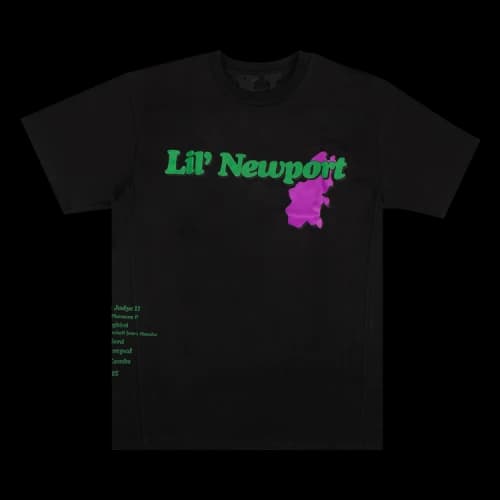 Vlone Lil' Newport T-Shirt 'Black'