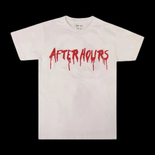 Vlone x The Weeknd After Hours Blood Drip T-Shirt 'White'