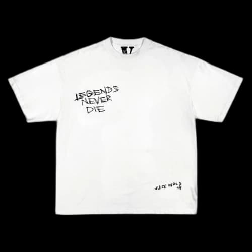 Vlone x Juice WRLD Short-Sleeve T-Shirt 'White'